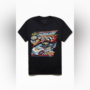Van Halen Unisex Racing Graphic Tee in Black Multi Size L